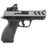 Girsan MC28 SA 9mm Luger 4.25in Black/Matte Gray Pistol With Red Dot - 17+1 Rounds - Black