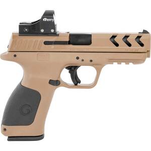 Girsan MC28 SA 9mm Luger 4.25in Flat Dark Earth Pistol With Red Dot - 17+1 Rounds