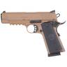 Girsan MC1911C 9mm Luger 4.4in Flat Dark Earth Pistol - 9+1 Rounds - Tan