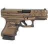 Glock 30 Short Frame 45 Auto (ACP) 3.78in Coyote Battle Worn Flag Cerakote Pistol - 10+1 Rounds - Tan