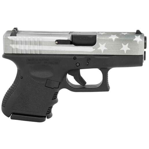 Glock 26 Gen3 9mm Luger 3.43in Gray Battle Worn Flag Cerakote Pistol - 10+1 Rounds - Gray Subcompact image