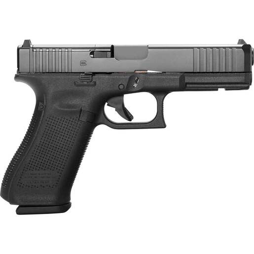 Glock 17 Gen5 9mm Luger 4.49in Black Pistol - 10+1 Rounds - Black image