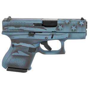 Glock 26 Gen5 9mm Luger 3.43in Blue Titanium Flag Cerakote Pistol - 10+1 Rounds