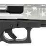 Glock G23 Gen5 Compact 40 S&W 4.02in Black / Gray Battle Worn Flag Cerakote Pistol - 13+1 Rounds - Gray