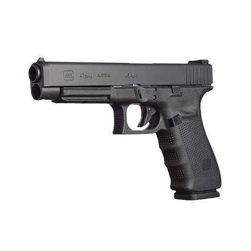 Glock 41 Refurbished 45 Auto (ACP) 5.31in Black Pistol -13+1 Rounds - Used - Black image