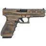 Glock G20 10mm Auto 4.61in Coyote Battle Worn Flag Pistol - 15+1 Rounds - Brown