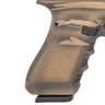 Glock G35 Gen5 Competition 40 S&W 5.31in Black / Coyote Battle Worn Flag Cerakote Pistol - 15+1 Rounds - Brown