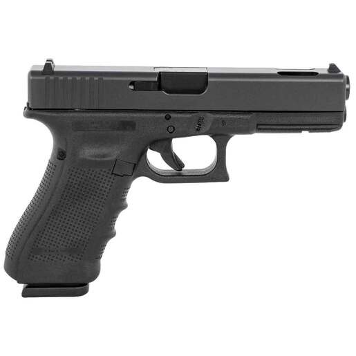 Glock G22 Gen4 Compensated 40 S&W 4.49in Matte Black Steel Pistol - 15+1 Rounds - Black image