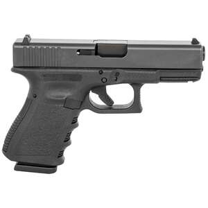 Glock G19 Gen3 Compact 9mm Luger 4.02in Matte Black Steel Pistol - 15+1 Rounds