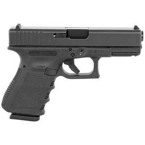 Glock G19 Gen3 Compact 9mm Luger 4.02in Matte Black Steel Pistol - 15+1 Rounds