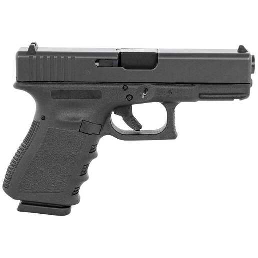 Glock G19 Gen3 Compact 9mm Luger 4.02in Matte Black Steel Pistol - 15+1 Rounds - Black Compact image
