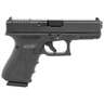 Glock G19 Gen4 MOS 9mm Luger 4.02in Matte Black Steel Pistol - 15+1 Rounds - Black