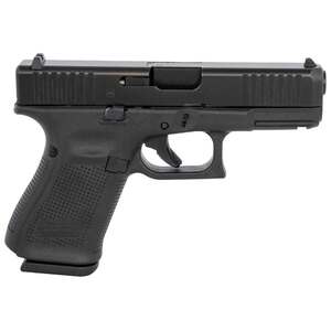 Glock G19 Gen5 Compact 9mm Luger 4.02in Black nDLC Steel Pistol - 15+1 Rounds