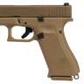 Glock 19X 9mm Luger 4.02in Bronze Nitron Coyote Pistol - 15+1 Rounds - Brown