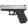 Glock G19 Compact 9mm Luger 4.02in Gray Battle Worn Flag Cerakote Pistol - 15+1 Rounds - Gray