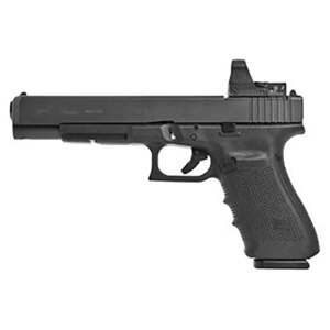 Glock 40 Gen4 Refurbished 10mm Auto  6in Black Pistol - 15+1 Rounds - Used
