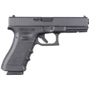 Glock G17 Gen3 9mm Luger 4.49in Matte Black Steel Pistol - 17+1 Round