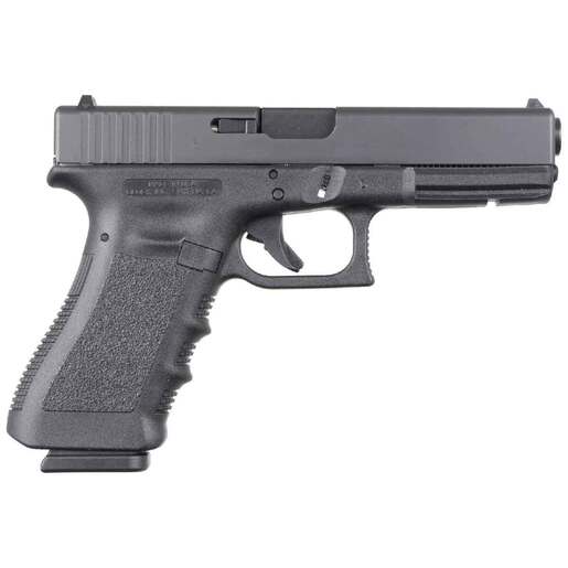 Glock G17 Gen3 9mm Luger 4.49in Matte Black Steel Pistol - 17+1 Round - Black image