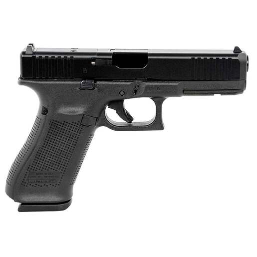 Glock G17 Gen5 MOS 9mm Luger 4.49in Matte Black Steel Pistol - 17+1 Round - Black image