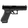 Glock G17 Gen5 MOS 9mm Luger 4.49in Matte Black Steel Pistol - 17+1 Round - Black