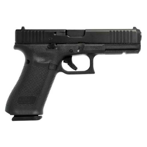 Glock G17 Gen5 9mm Luger 4.49in Matte Black Steel Pistol - 17+1 Rounds - Black image