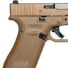 Glock 19X 9mm Luger 4.02in Bronze Nitron Coyote Pistol - 17+1 Rounds - Brown