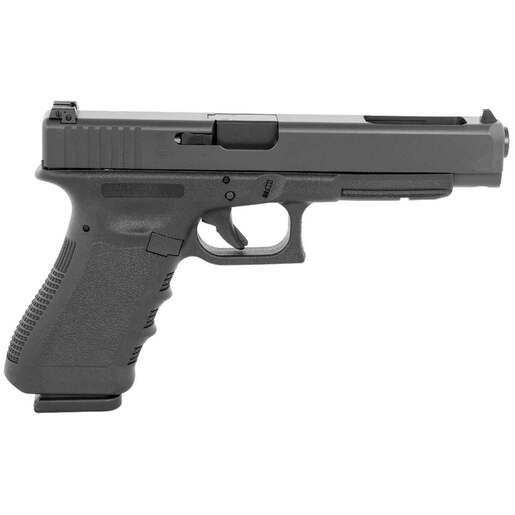 Glock G34 Gen3 Competition 9mm Luger 5.31in Matte Black Steel Pistol - 17+1 Rounds - Black image
