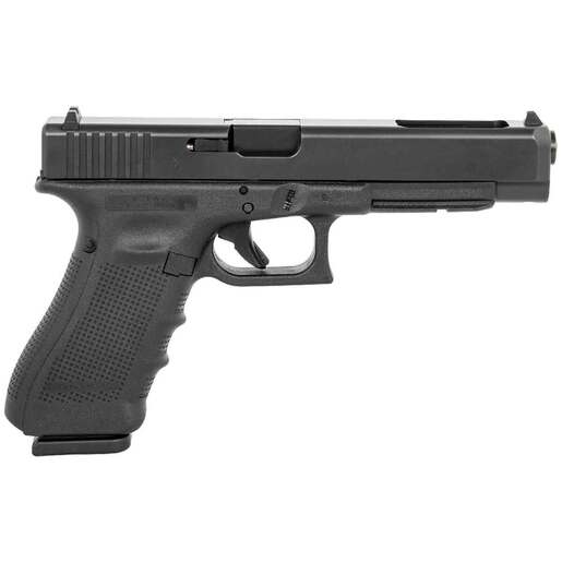 Glock G34 Gen4 Competition 9mm Luger 5.31in Matte Black Steel Pistol - 17+1 Rounds - Black image
