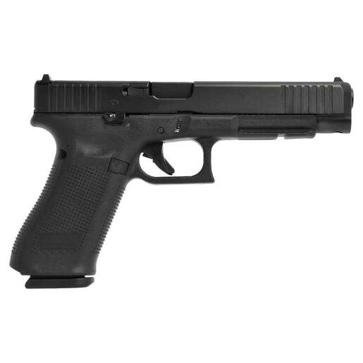 Glock G34 Gen5 Competition MOS 9mm Luger 5.31in Black nDLC Steel Pistol - 17+1 Rounds - Black image