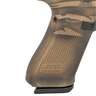 Glock G45 Gen5 Compact Crossover 9mm Luger 4.02in Black / Coyote Battle Worn Flag Cerakote Pistol - 17+1 Rounds - Brown