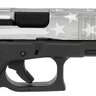 Glock G45 Gen5 Compact Crossover 9mm Luger 4.02in Black / Gray Battle Worn Flag Cerakote Pistol - 17+1 Rounds - Gray