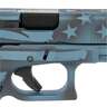 Glock G45 Gen5 Compact Crossover MOS 9mm Luger 4.02in Blue Titanium Flag Cerakote Pistol - 17+1 Rounds - Blue