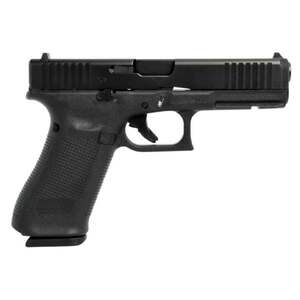 Glock G17 Gen5 9mm Luger 4.49in Black nDCL Steel Pistol - 17+1 Rounds