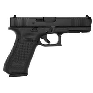 Glock G17 Gen5 MOS 9mm Luger 4.49in Black nDLC Steel Pistol - 17+1 Rounds