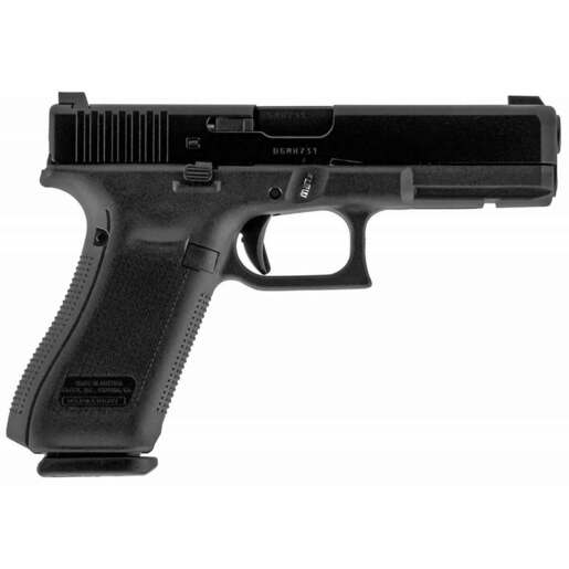 Glock G17 Gen5 9mm Luger 4.49in Matte Black Steel Pistol - 17+1 Rounds - Black image