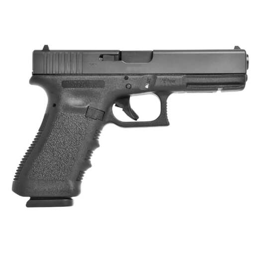 Glock G17 Gen5 9mm Luger 4.49in Black Steel Pistol - 17+1 Rounds - Black image