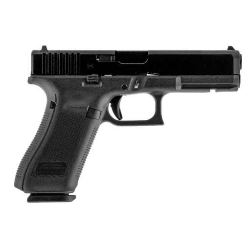 Glock G17 Gen5 9mm Luger 4.49in Black nDLC Steel Pistol - 17+1 Rounds - Used image