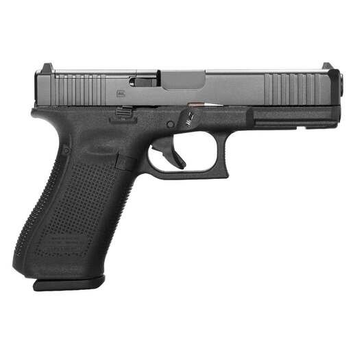 Glock G17 Gen5 MOS 9mm Luger 4.49in Black nDLC Steel Pistol - 17+1 Rounds - Used image