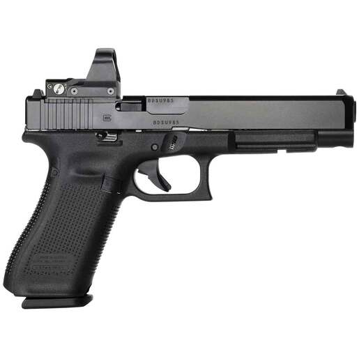 Glock 34 Refurbished 9mm Luger 5.31in Black nDLC Pistol - 17+1 Rounds - Used image