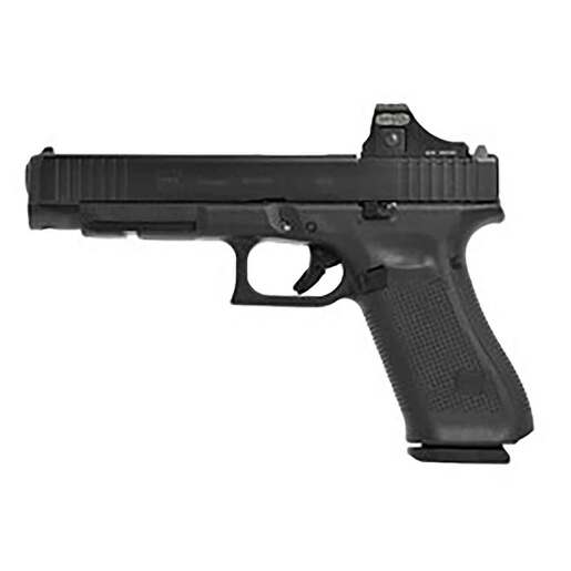 Glock 34 Gen5 MOS Refurbished 9mm Luger 5.31in Blackened Steel Pistol - 17+1 Rounds - Used image