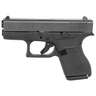 Glock 42 Gen3 Sub-Compact 380 Auto (ACP) 3.25in Blackened Steel Pistol - 6+1 Rounds - Black