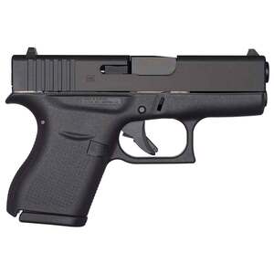 Glock 43 Refurbished 9mm Luger 3.39in Matte Black Pistol - 6+1 Rounds - Used