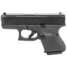 Glock 27 Gen5 Sub-Compact 40 S&W 3.43in Black nDLC Steel Pistol - 9+1 Rounds - Black
