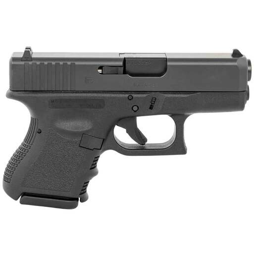 Glock 27 Gen3 Sub-Compact 40 S&W 3.43in Matte Black Pistol - 9+1 Rounds - Black Subcompact image