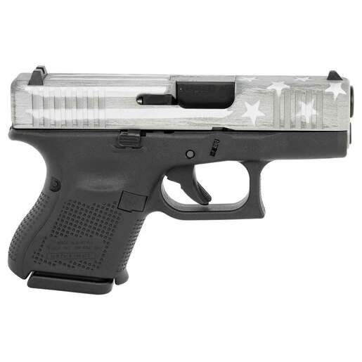 Glock 27 Gen5 Sub-Compact 40 S&W 3.43in Gray Battle Worn Flag Cerakote Pistol - 9+1 Rounds - Gray Subcompact image