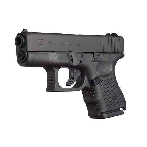 Glock 33 Gen4 Sub-Compact Refurbished 357 SIG 3.43in Matte Black Pistol - 9+1 Rounds - Used - Subcompact image