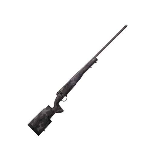 Weatherby Mark V Accumark Pro Tungsten Cerakote/Carbon Fiber Pattern Blot Action Rifle - 300 Weatherby Magnum - Black image