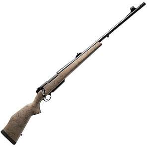 Weatherby Mark V Dangerous Game Graphite Black/Tan Cerakote Bolt Action Rifle - 340 Weatherby Magnum - 24in