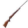 Weatherby Mark V Deluxe Blued Walnut Bolt Action Rifle - 243 Winchester - 22in - Brown