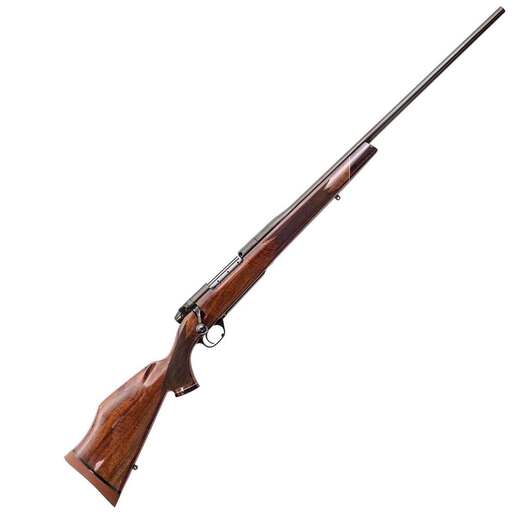 Weatherby Mark V Deluxe Blued Walnut Bolt Action Rifle - 7mm Weatherby Magnum - 26in - Brown image